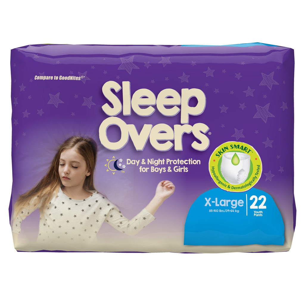CutiesÂ¨ Sleep OversÂ¨ Absorbent Underwear, Extra Large