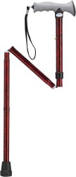 driveÂª Aluminum Folding Cane, 33 Ã 37 Inch Height