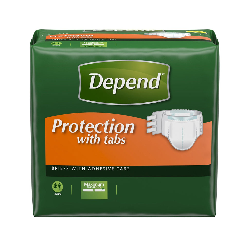 DependÂ¨ Maximum Incontinence Brief, Large / Extra Large