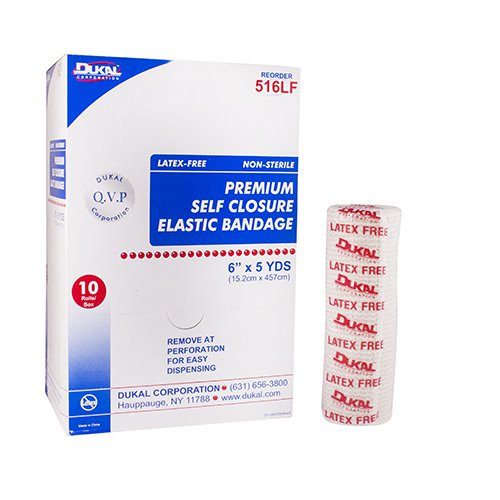 DukalÂª Elastic Bandage, 6 Inch x 5 Yard