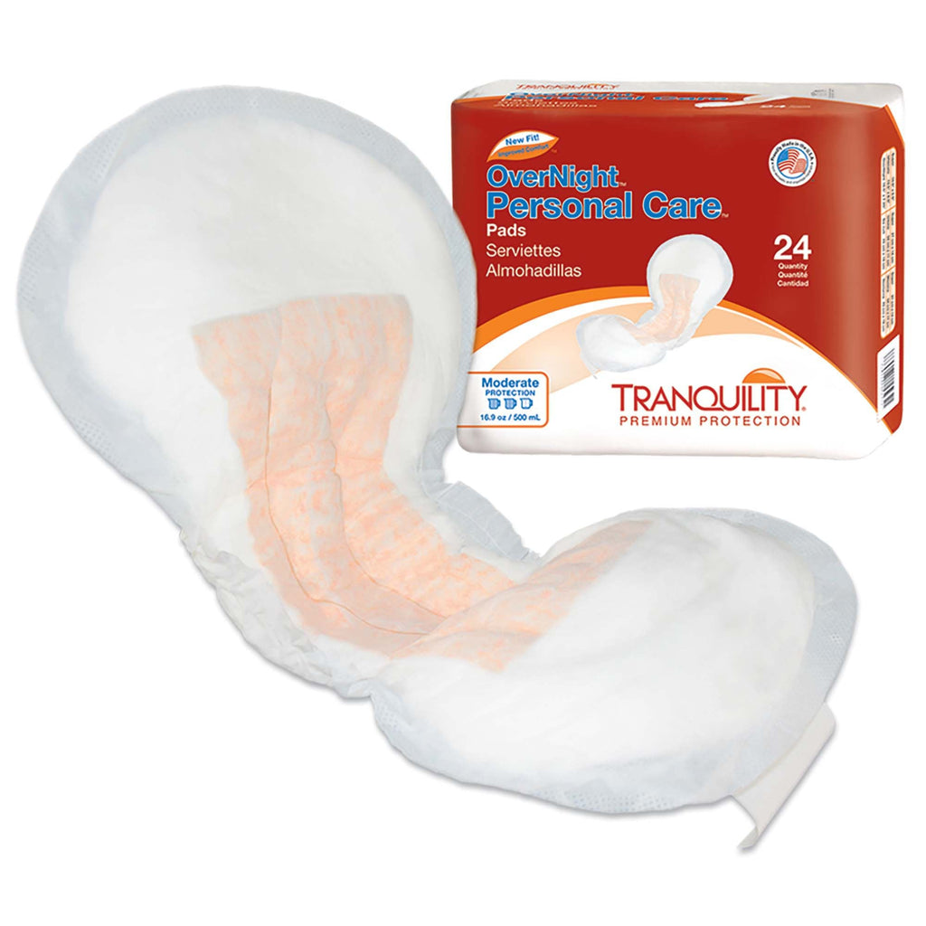 TranquilityÂ¨ OverNight Bladder Control Pad, 7_ x 16_ Inch