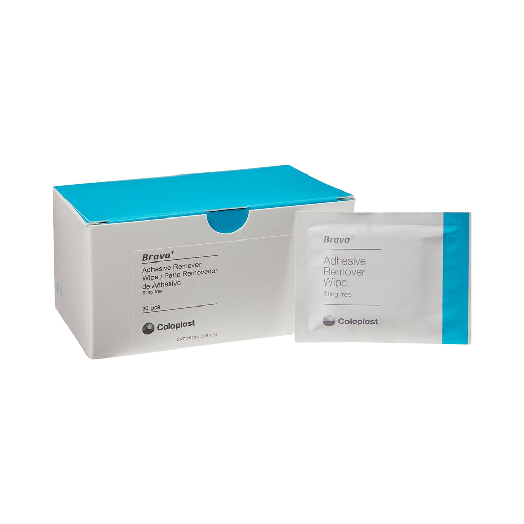 Brava Adhesive Remover, 30 Wipes per Box