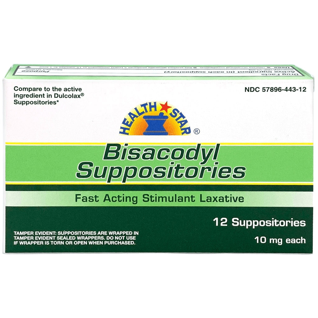 Geri-Care Laxative Suppository 10 mg Strength