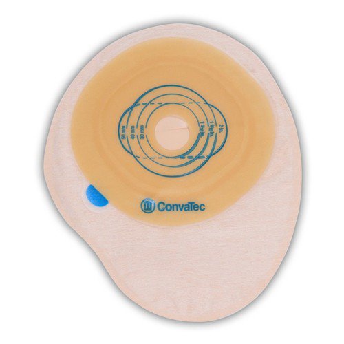EsteemÂ¨ + One-Piece Closed End Transparent Filtered Ostomy Pouch, 8 Inch Length, 13/16 to 2_ Inch Stoma