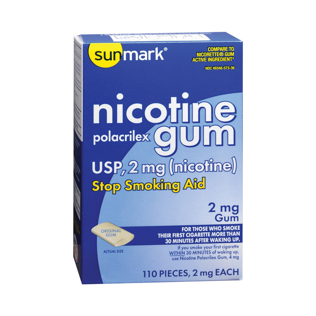 sunmarkÂ¨ 2 mg Nicotine Polacrilex Stop Smoking Aid