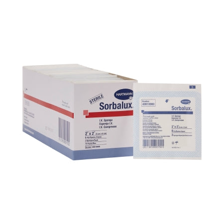 Sorbalux® Sterile 6-Ply I.V. Sponge - 2" x 2"