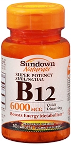 Sundown NaturalsÂ¨ Vitamin B-12 Supplement