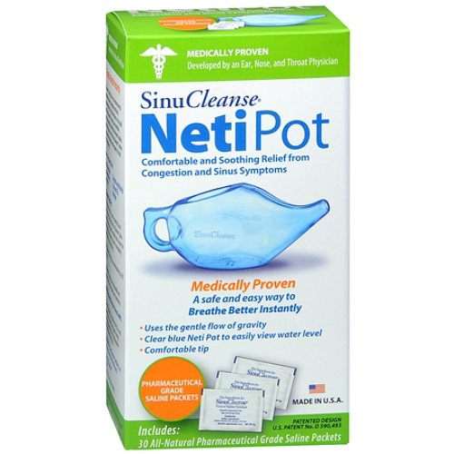 SinuCleanseÂ¨ Neti Pot Saline Nasal Rinse Kit