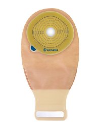 EsteemÂ¨ + One-Piece Drainable Beige Ostomy Pouch, 12 Inch Length, 1-3/8 Inch Stoma