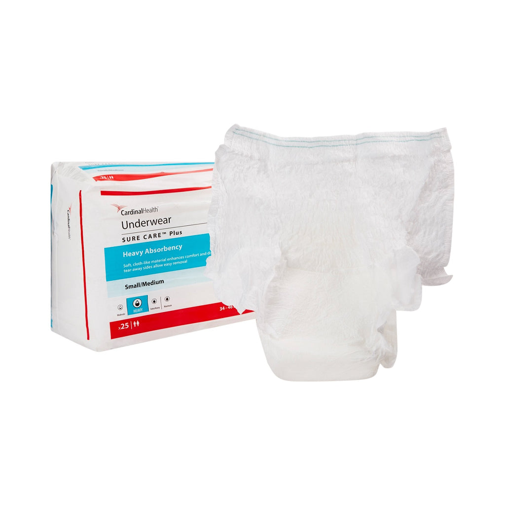 Sure CareÂª Plus Heavy Absorbent Underwear, Medium