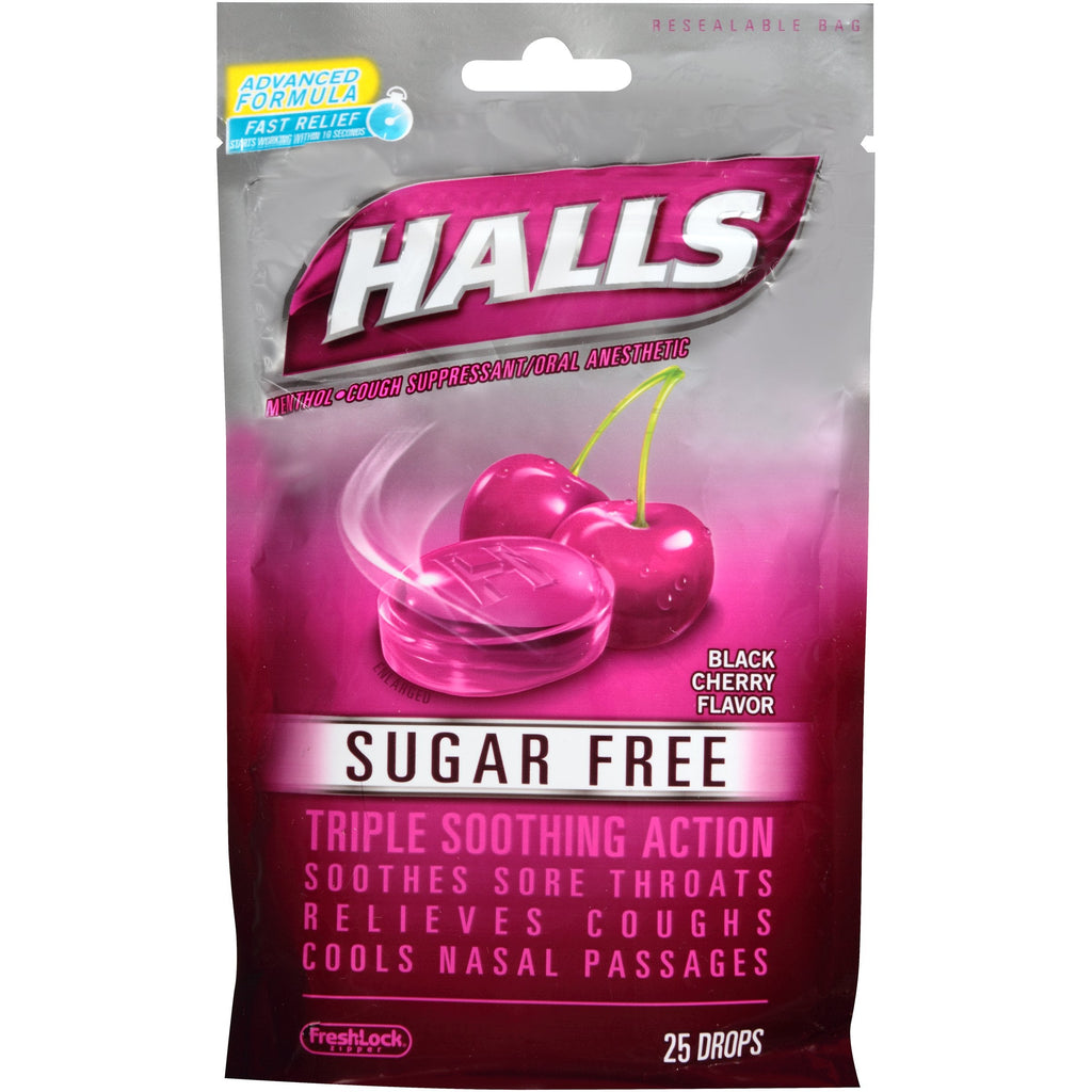 HallsÂ¨ Sugar-Free Menthol Cold and Cough Relief