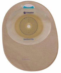 SenSuraÂ¨ Mio One-Piece Closed End Opaque Filtered Ostomy Pouch, 7 Inch Length, 1-3/8 Inch Stoma