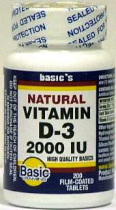 Basic's Vitamin D3 Dietary Supplement