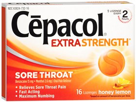 CoricidinÂ¨ HBP Benzocaine / Menthol Sore Throat Relief