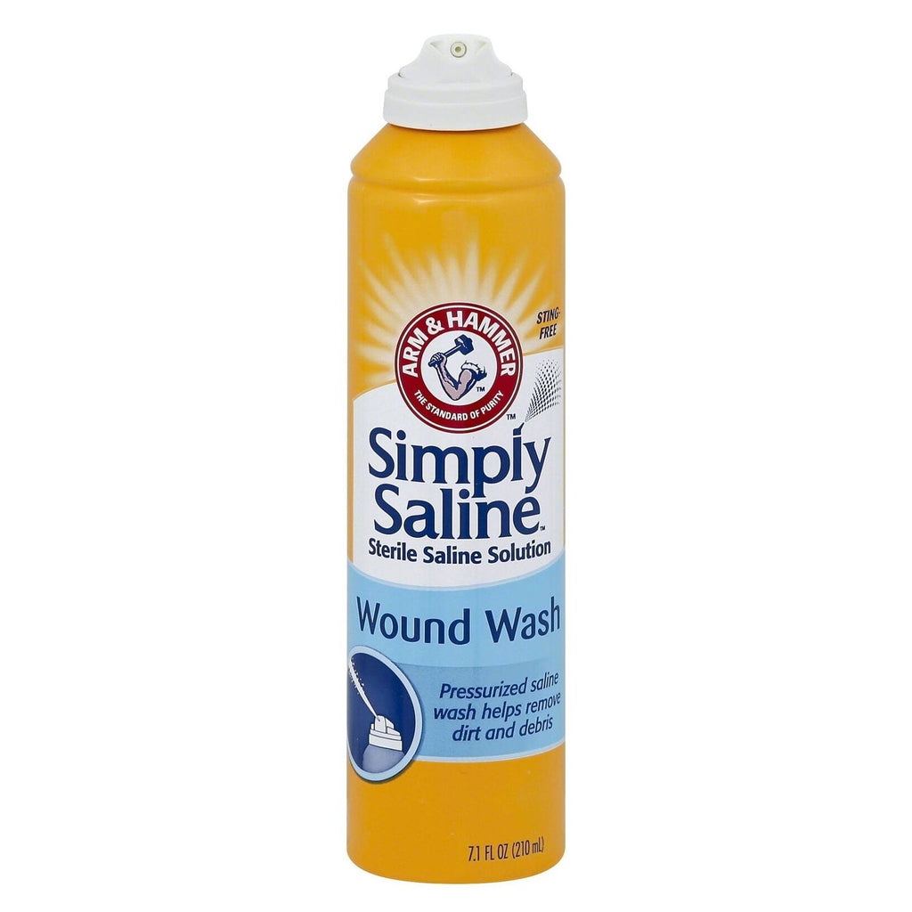 Arm & HammerÂª Simply SalineÂª Wound Wash, 7.1 oz.