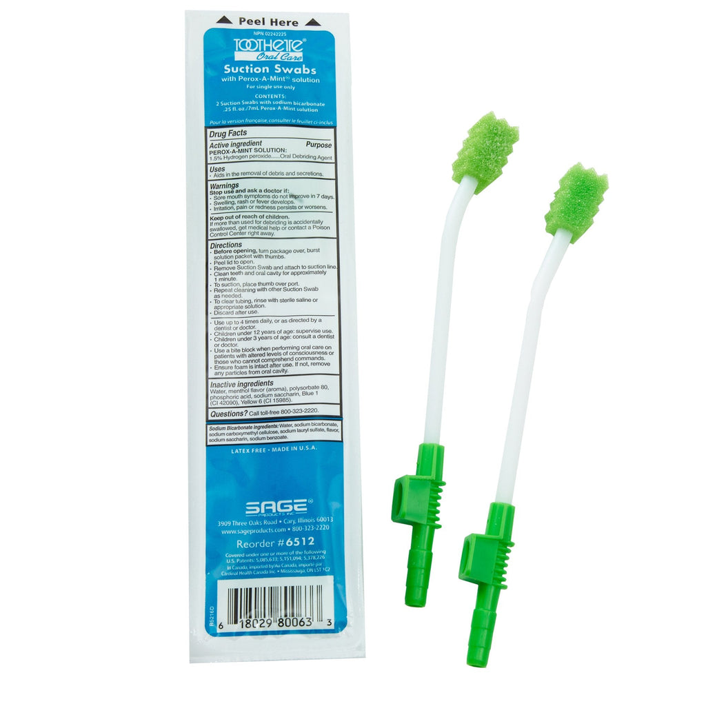 ToothetteÂ¨ Single Use Suction Swab System