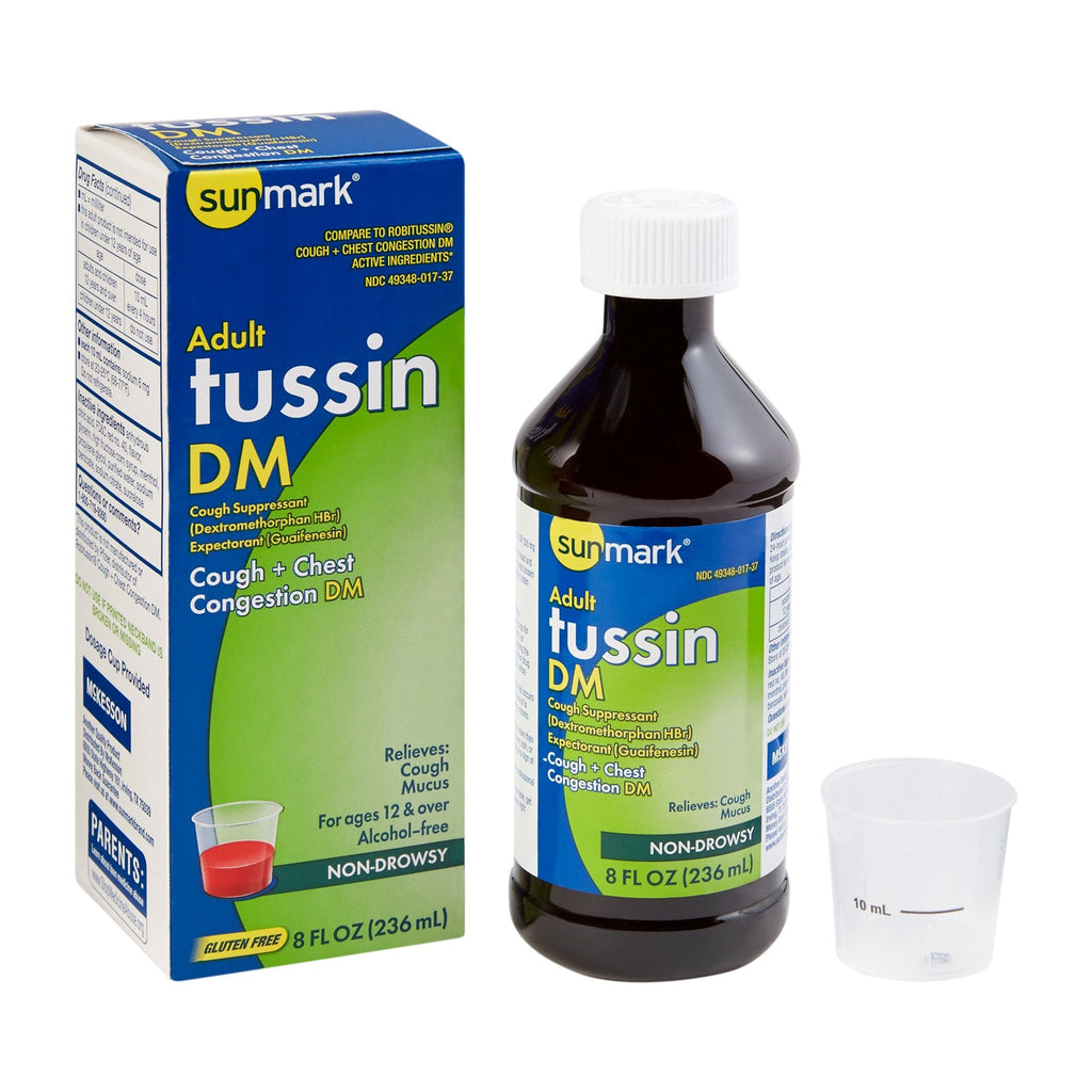 sunmarkÂ¨ Guaifenesin / Dextromethorphan HBr Cold and Cough Relief