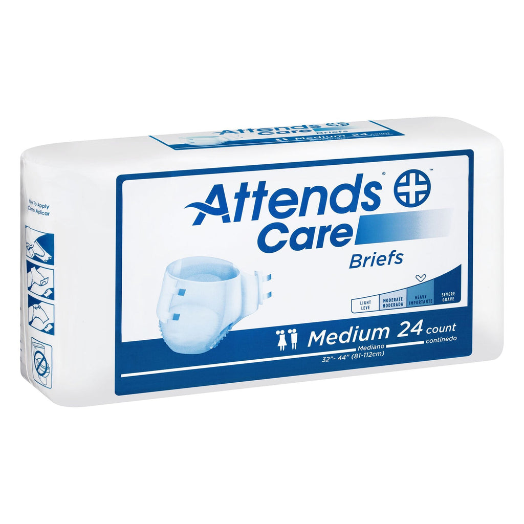 AttendsÂ¨ Care Heavy Incontinence Brief, Medium