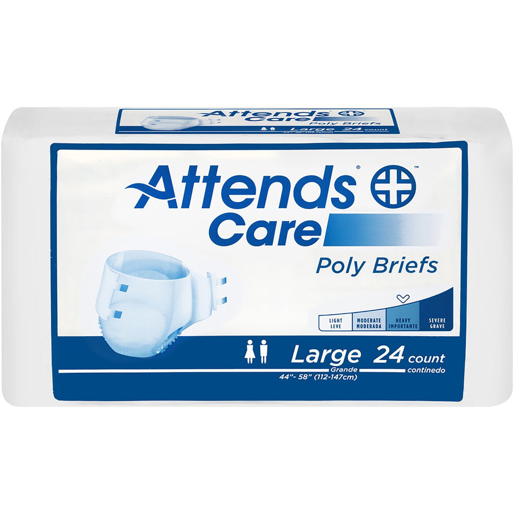 AttendsÂ¨ Care Heavy Incontinence Brief, Large