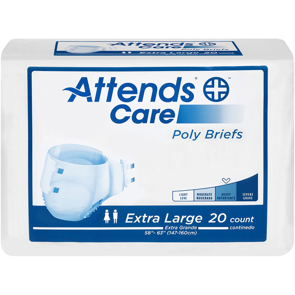 AttendsÂ¨ Care Heavy Incontinence Brief, Extra Large