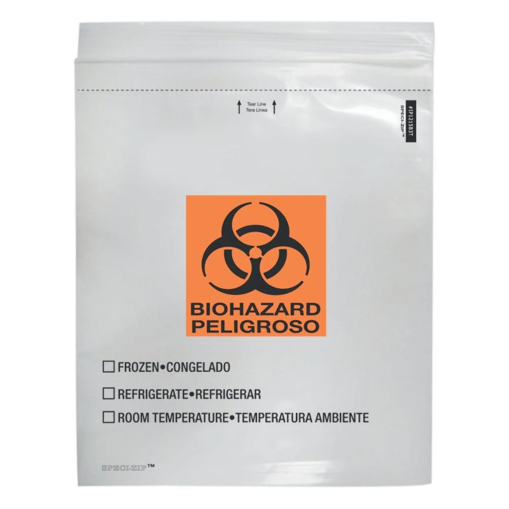 Speci-ZipÂ¨ Specimen Transport Bag with Document Pouch