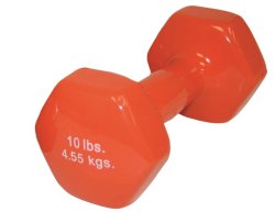CanDoÂ¨ Vinyl Coated Dumbbell