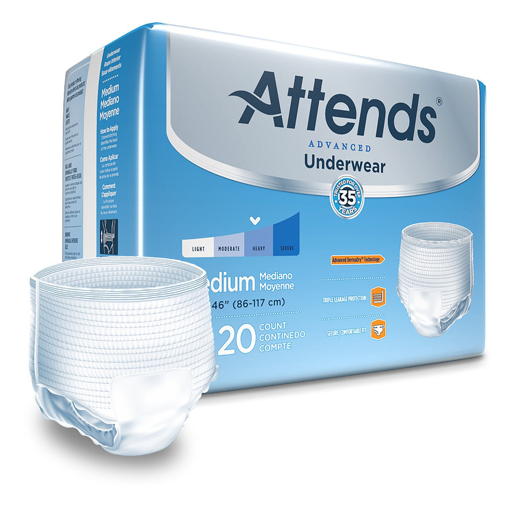 AttendsÂ¨ Advanced Underwear, Medium
