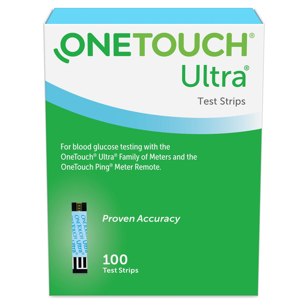 OneTouchÂ¨ UltraÂ¨ Blue Blood Glucose Test Strip