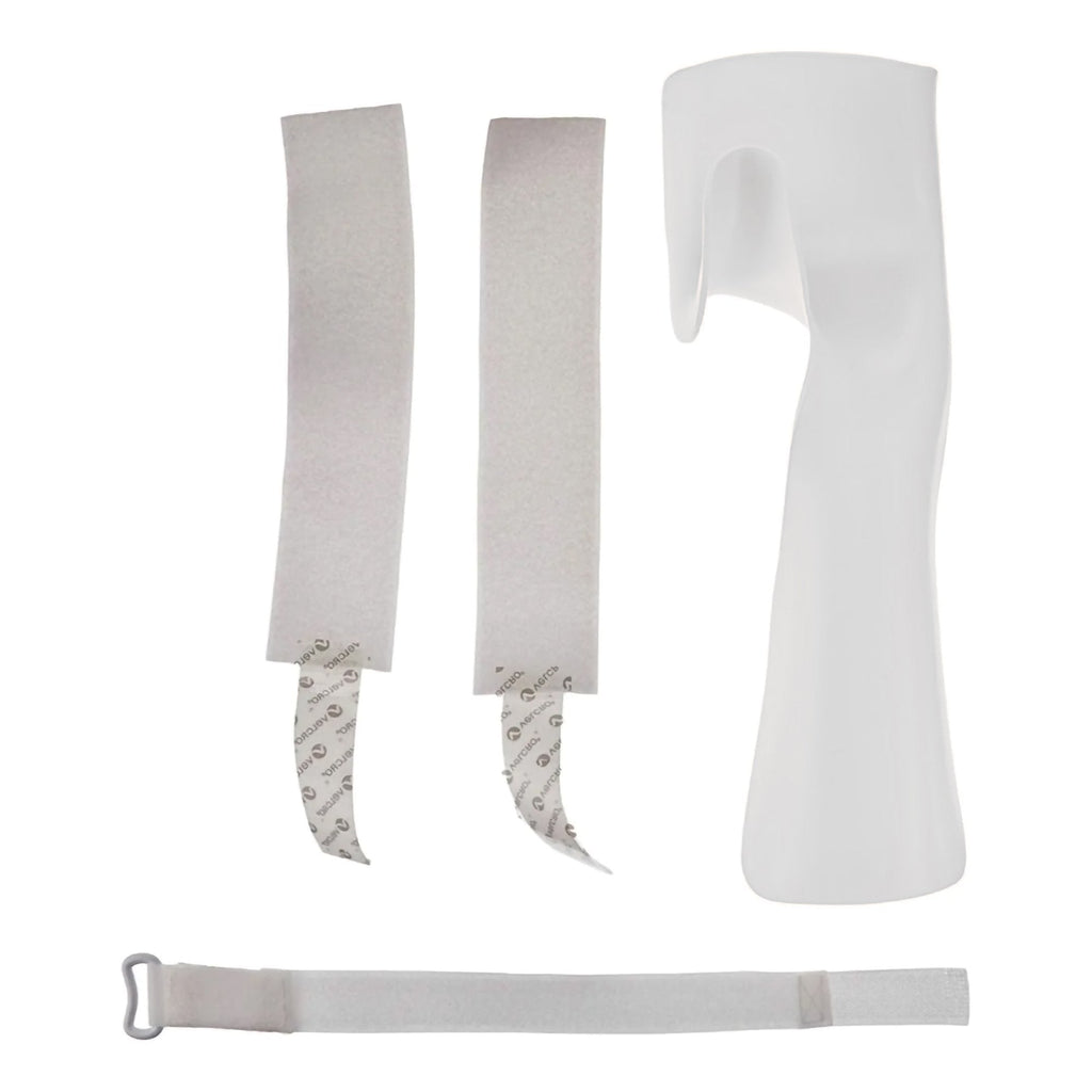 RolyanÂ¨ Deluxe Left Functional Position Hand Splint with Strap Kit, Medium