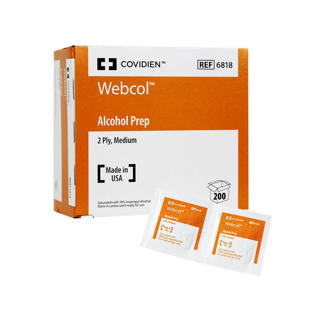 WebcolÂª Alcohol Prep Pad