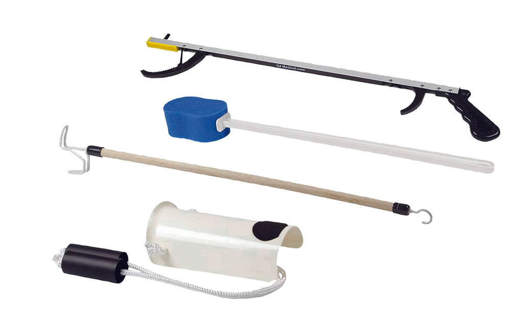 FabLifeÂª Hip Kit with 26 Inch Reacher and 24 Inch Dressing Stick