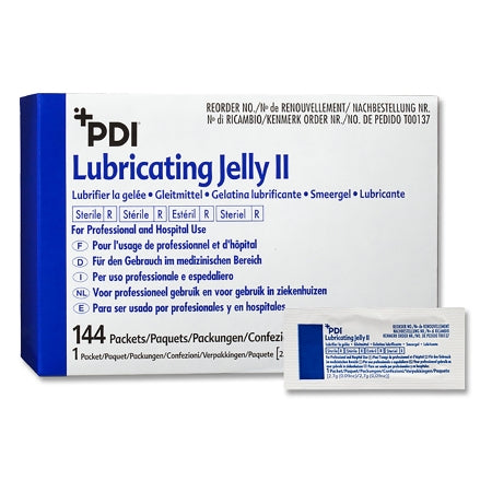 PDI® Lubricating Jelly II Sterile Lubricating Jelly - 2.7 Gram