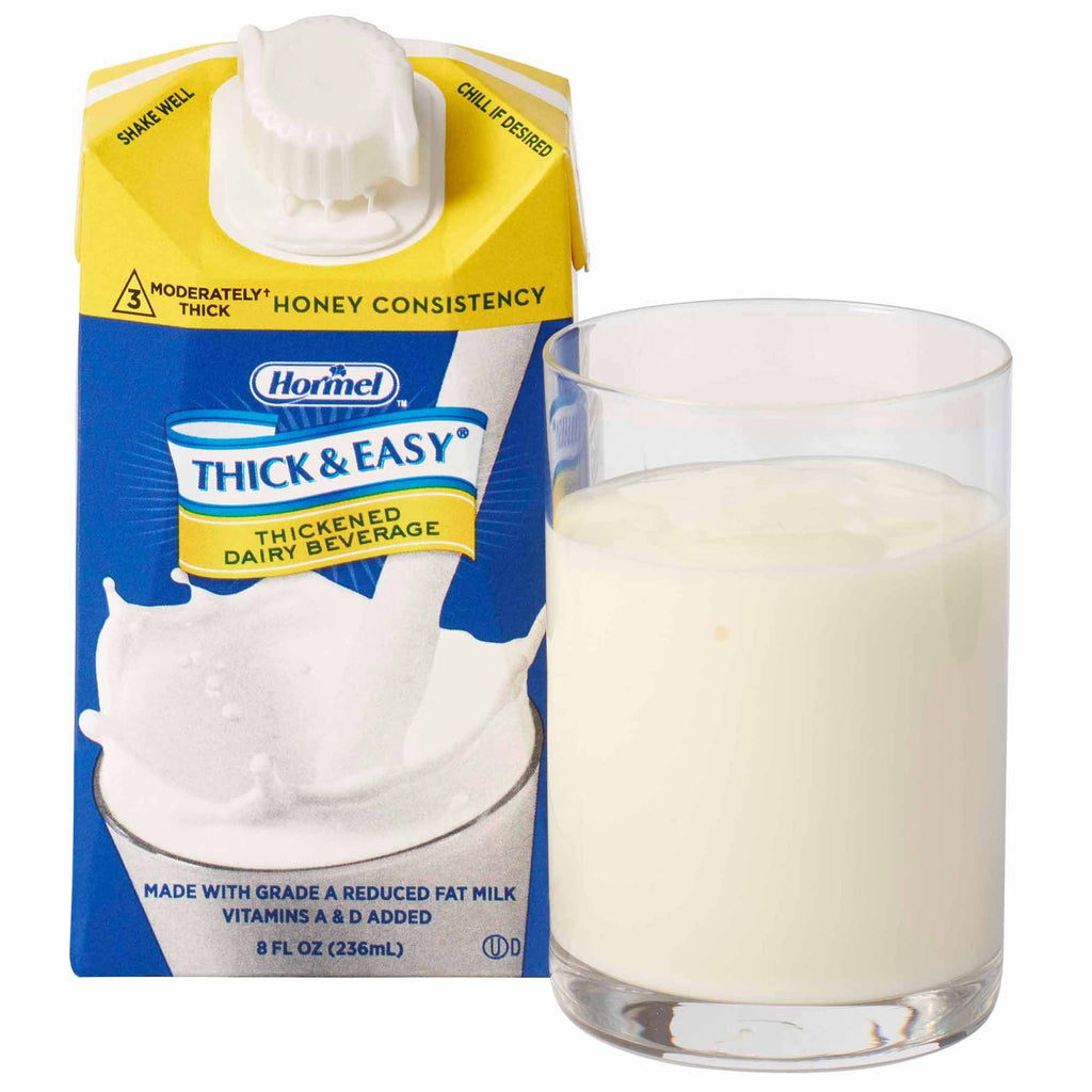Thick & EasyÂ¨ Dairy Honey Consistency Milk Thickened Beverage, 8 oz. Carton