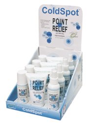 Point ReliefÂ¨ ColdSpotÂ¨ Menthol / MSM / Ilex / Arnica Topical Pain Relief Kit