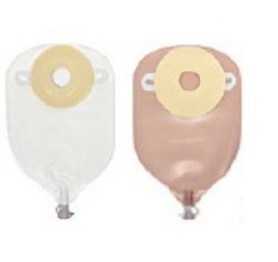 Nu-FlexÂª Clear, Opaque Urinary Pouch, 8_ Inch Length, 7/8 Inch Stoma