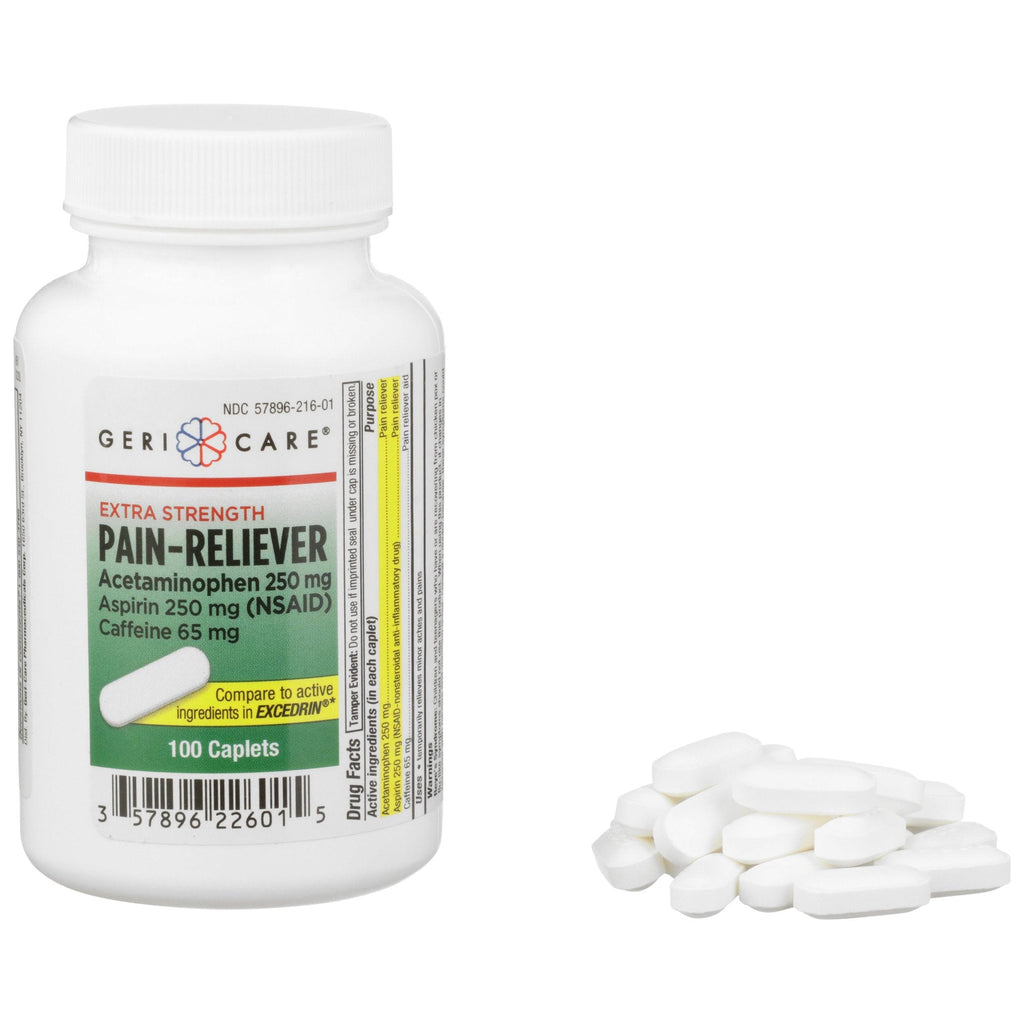 Geri-CareÂ¨ Acetaminophen / Aspirin / Caffeine Pain Relief