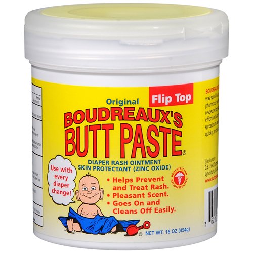 Boudreaux's Butt PasteÂ¨ Diaper Rash Treatment 16 oz. Jar