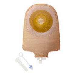 PremierÂª One-Piece Drainable Beige Urostomy Pouch, 9 Inch Length, 1-1/8 Inch Stoma