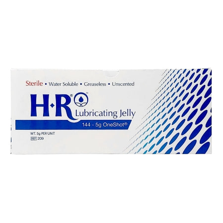 HR® One Shot® Sterile Lubricating Jelly - 5 Gram