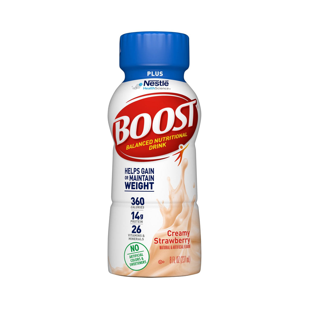 BoostÂ¨ Plus Strawberry Oral Supplement, 8 oz. Bottle