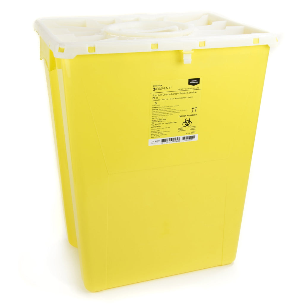 McKesson PreventÂ¨ Chemotherapy Sharps Container