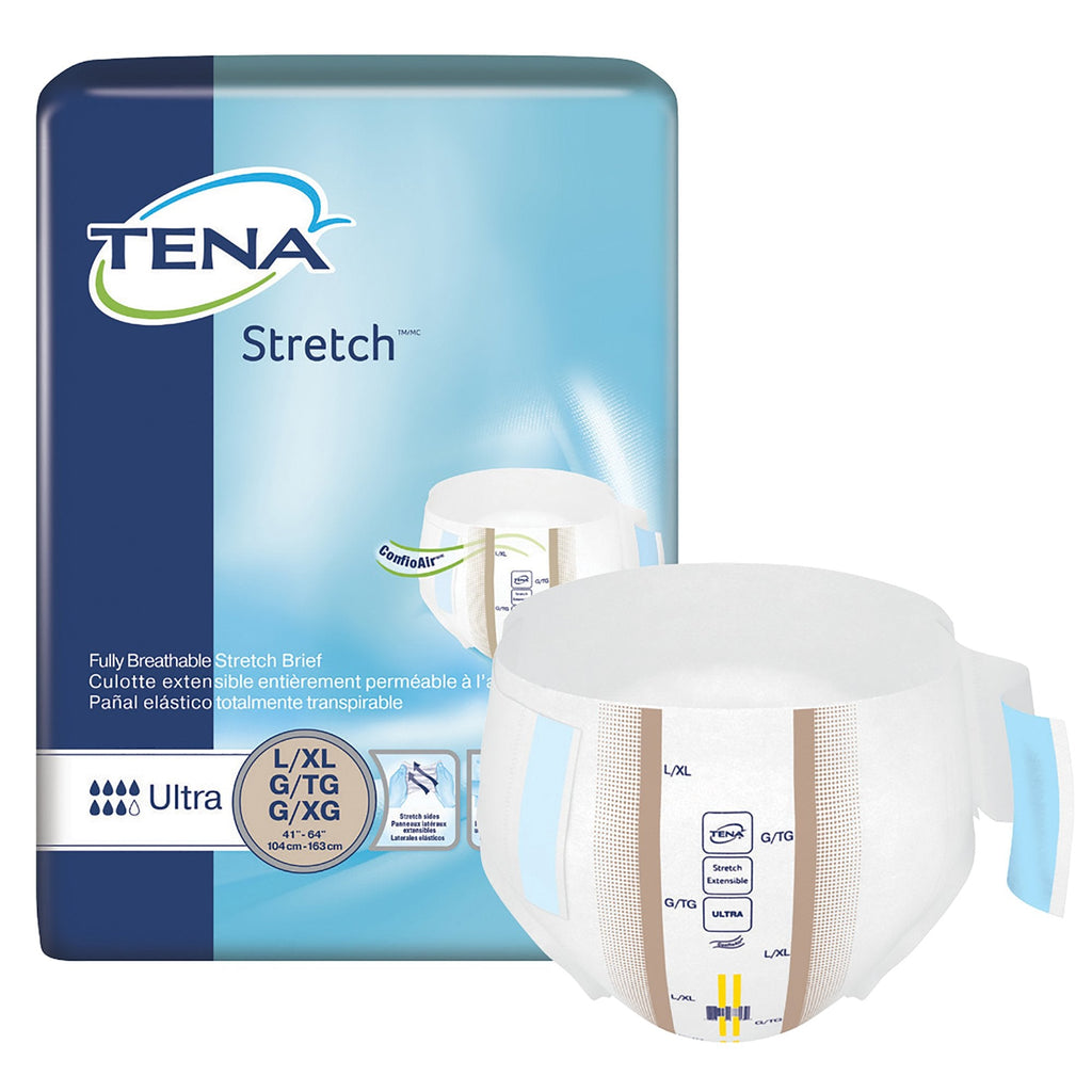 TenaÂ¨ StretchÂª Ultra Incontinence Brief, Large / Extra Large