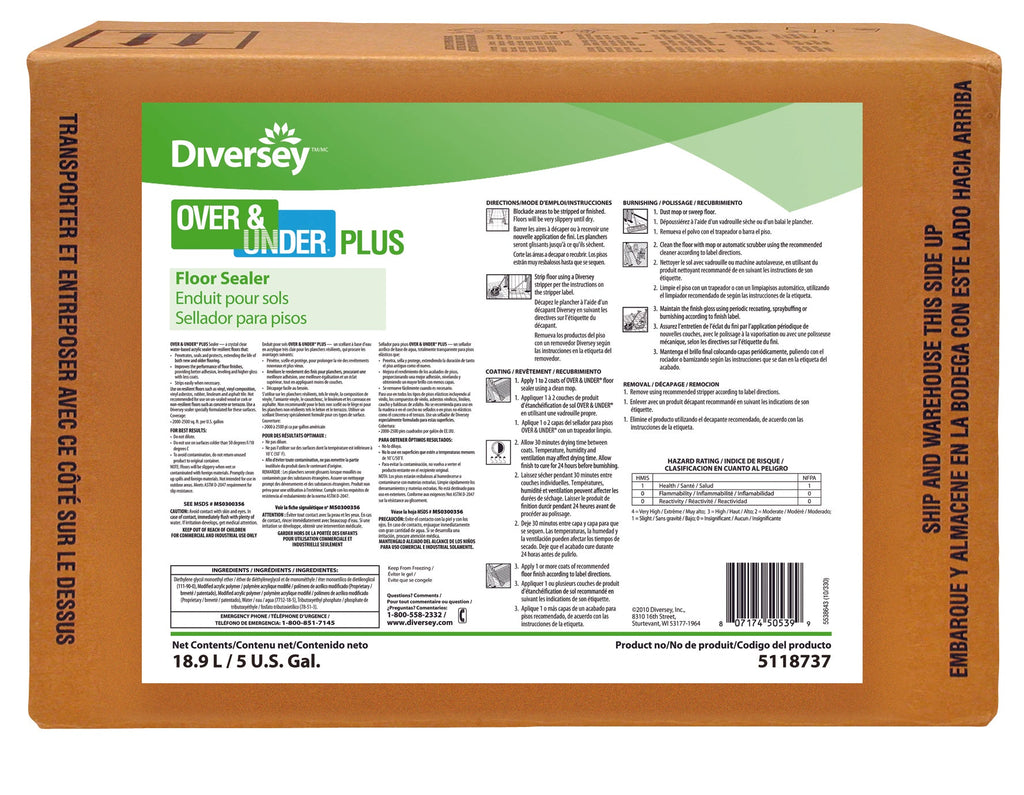 Over & UnderÂ¨ Floor Sealer