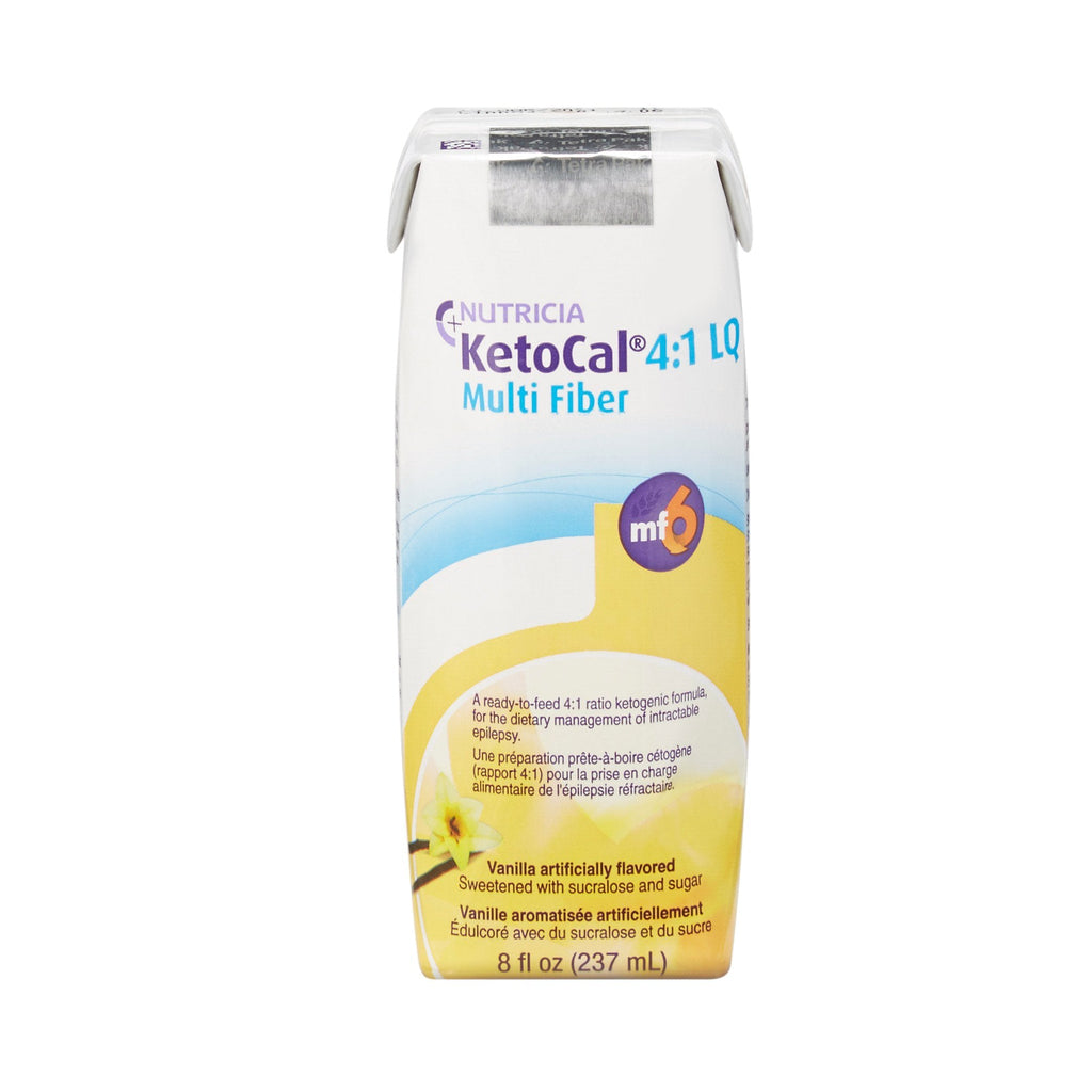 KetoCal 4:1 Oral Supplement, Vanilla Flavor, Ready to Use, 8 oz Carton