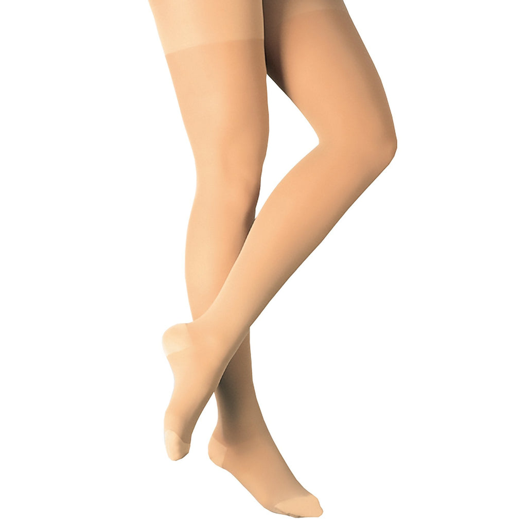 Loving ComfortÂ¨ Thigh-High Compression Stockings, Large, Beige