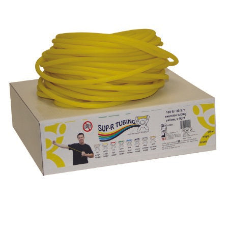 Val-u-TubingÂª Exercise Resistance Tubing, Orange, 25 Foot Length, Light Resistance