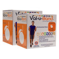 Val-u-BandÂ¨ Exercise Resistance Band, Orange, 5 Inch x 6 Yard, Light Resistance