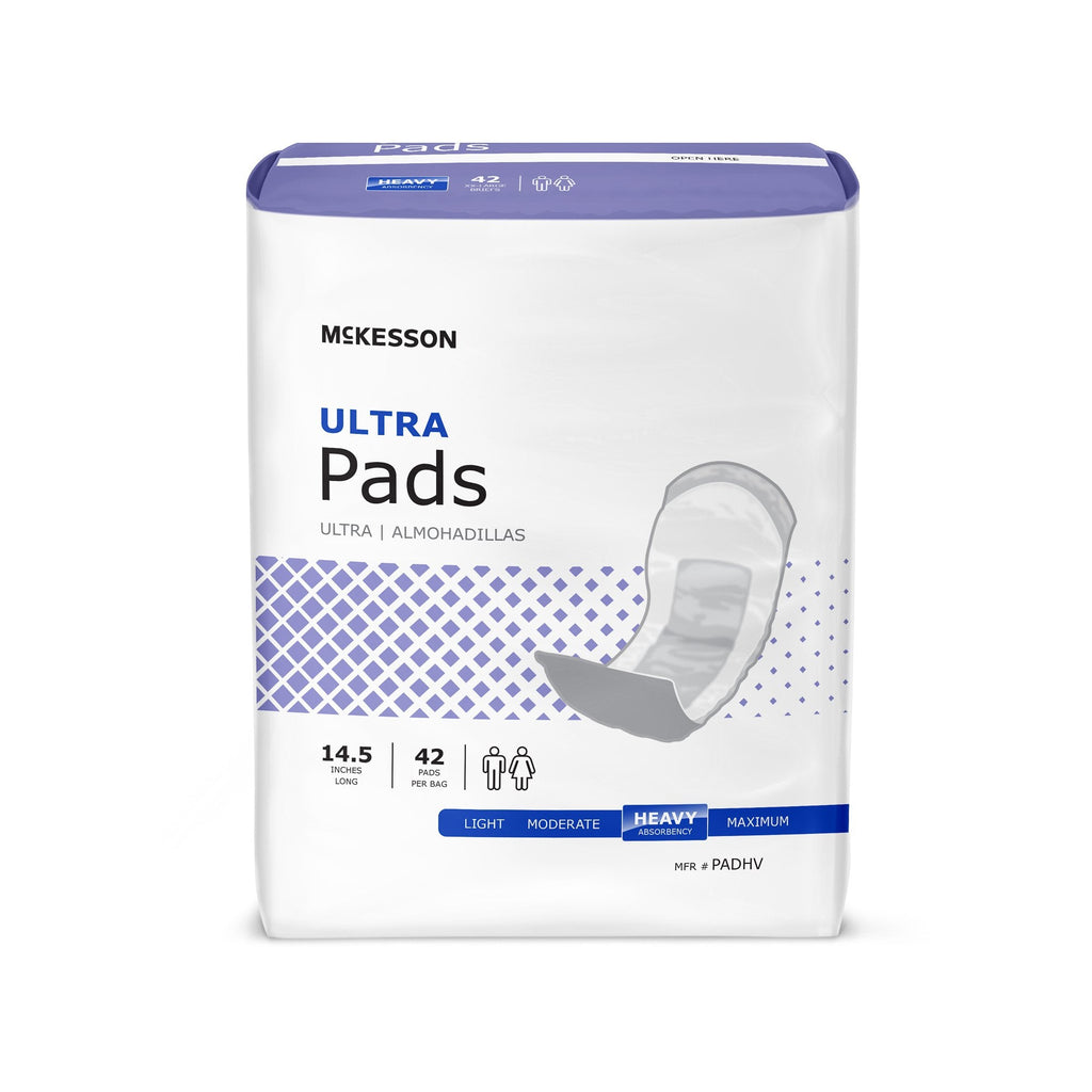 McKesson Ultra Heavy Absorbency Bladder Control Pad, 14_-Inch Length
