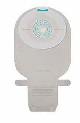 SenSuraÂ¨ Mio One-Piece Drainable Transparent Filtered Ostomy Pouch, Maxi Length, 1_ Inch Stoma
