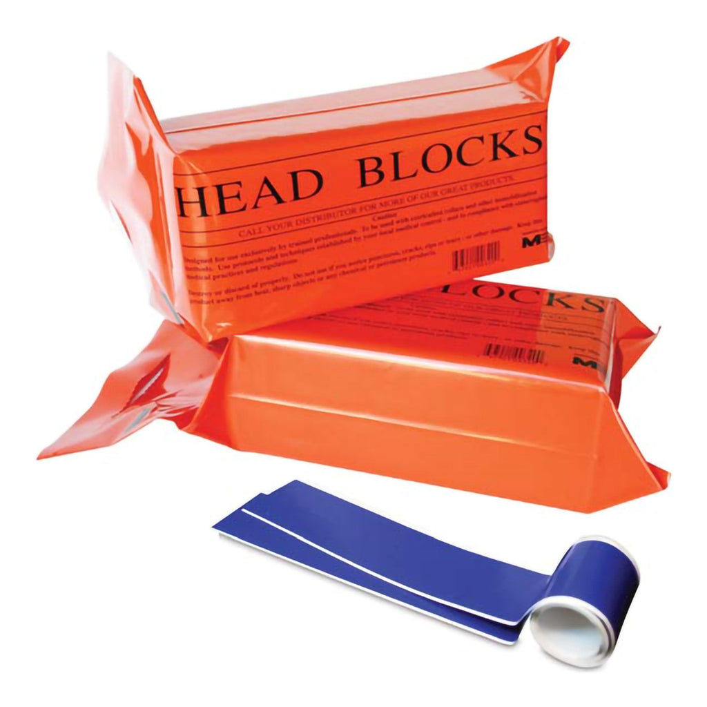 Disposable Head Blocks with Straps